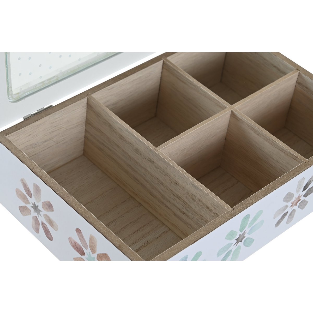 INFUSIONS BOX MDF GLASS 23X15X7 2 ASSORTMENTS. PC200271