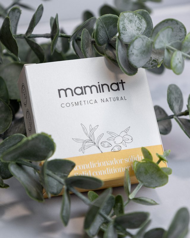 SOLID CONDITIONER - Nærer og reparerer håret med argan, kokos og havtorn