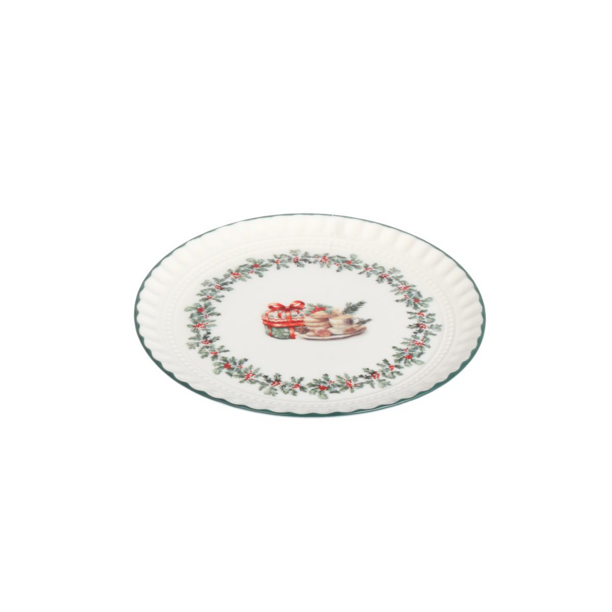 Porcelain dessert plate Timeless winter 16 cm Isabelle Rose