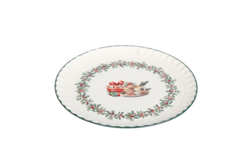 Porcelain dessert plate Timeless winter 16 cm Isabelle Rose