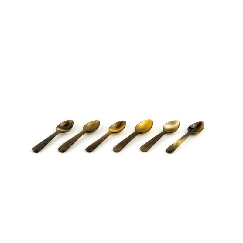 Set de 6 cucharas de condimentos en pezuña