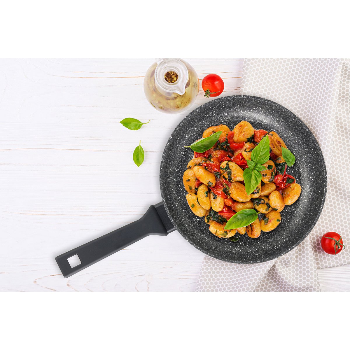 Flonal Pietra Lavica Casserole 2 h. + couvercle en verre