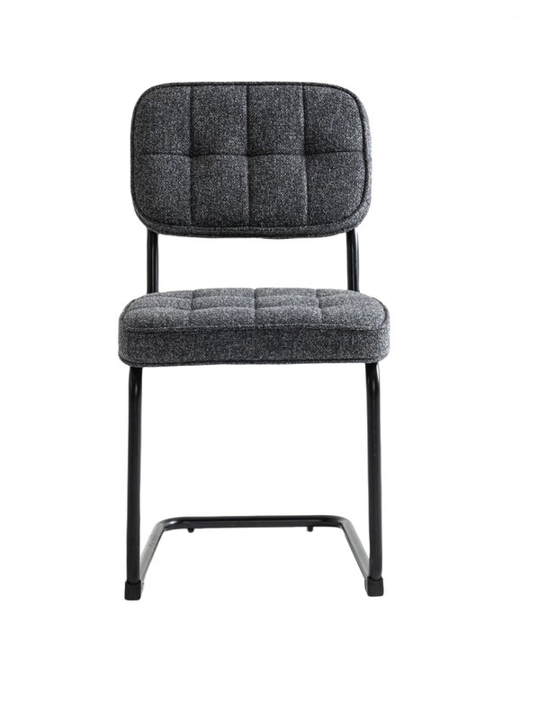 Zestaw krzeseł do jadalni 4 - Flexa Anthracite Mlat.