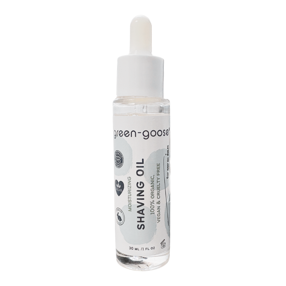 grøn-gås naturlig barberolie - 30 ml