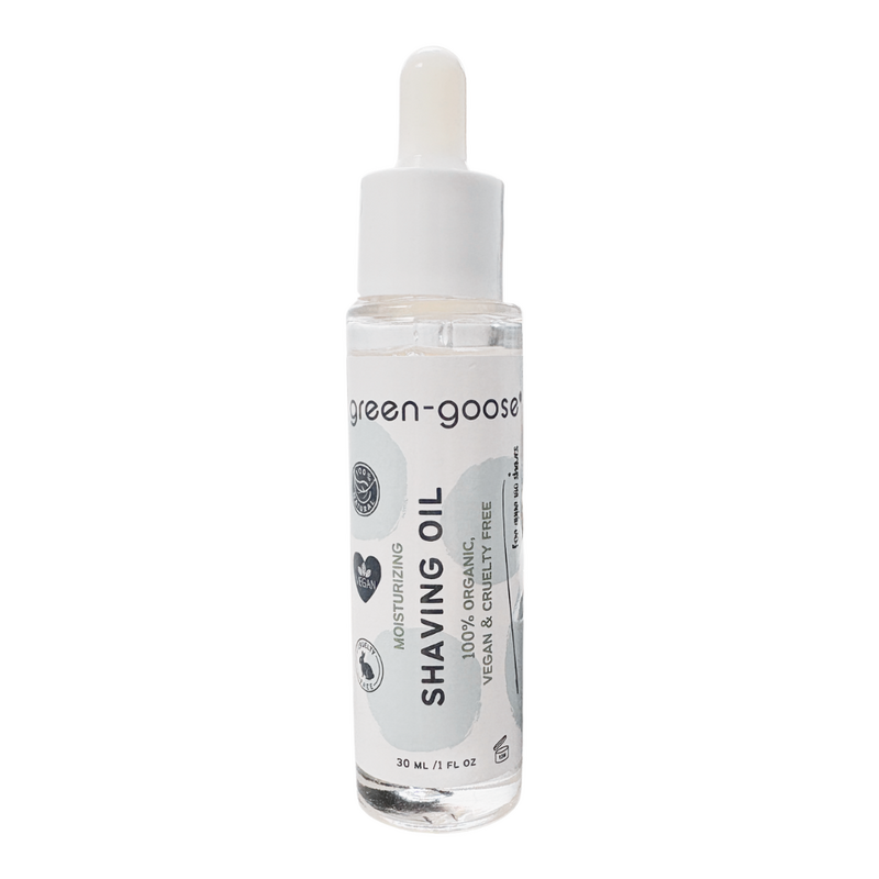 grøn-gås naturlig barberolie - 30 ml