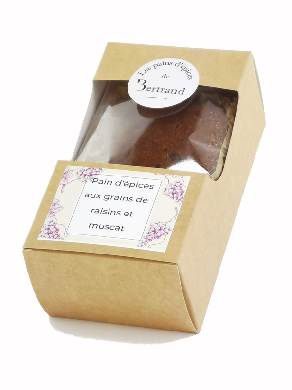 Gingerbread with grape and muscatel