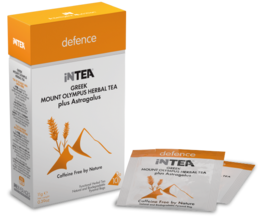Functional tea with Mt. Olympus blend, 10 teabags. Herbal tea with natural ingredients for defense.
