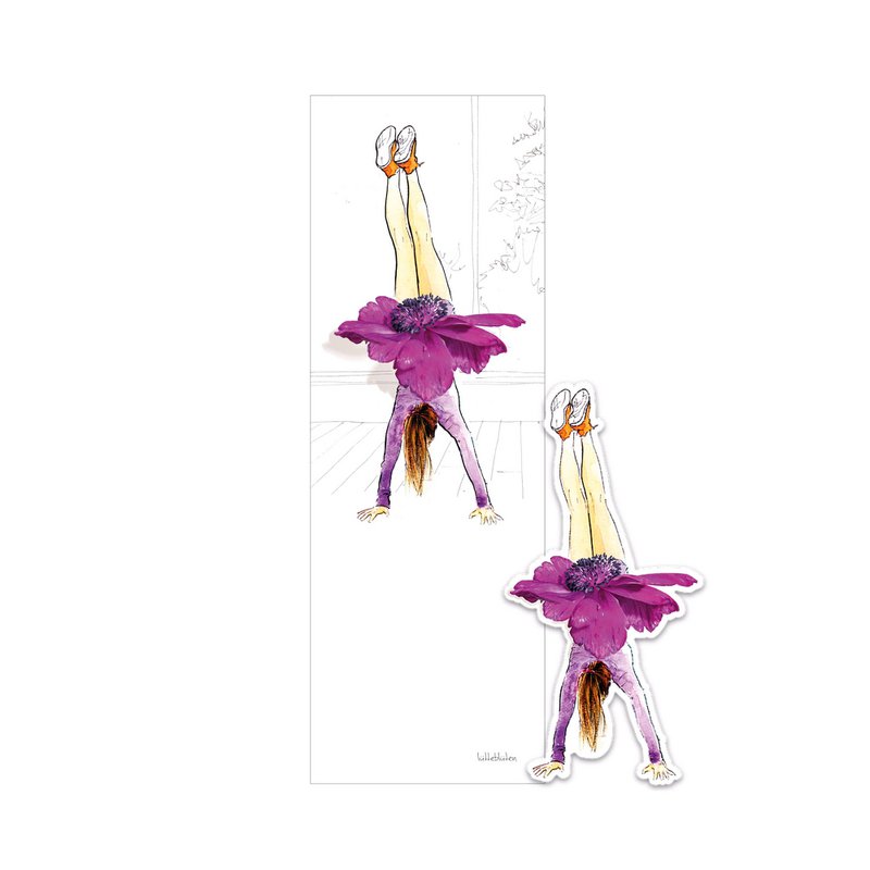Everything is upside down – with a removable magnet