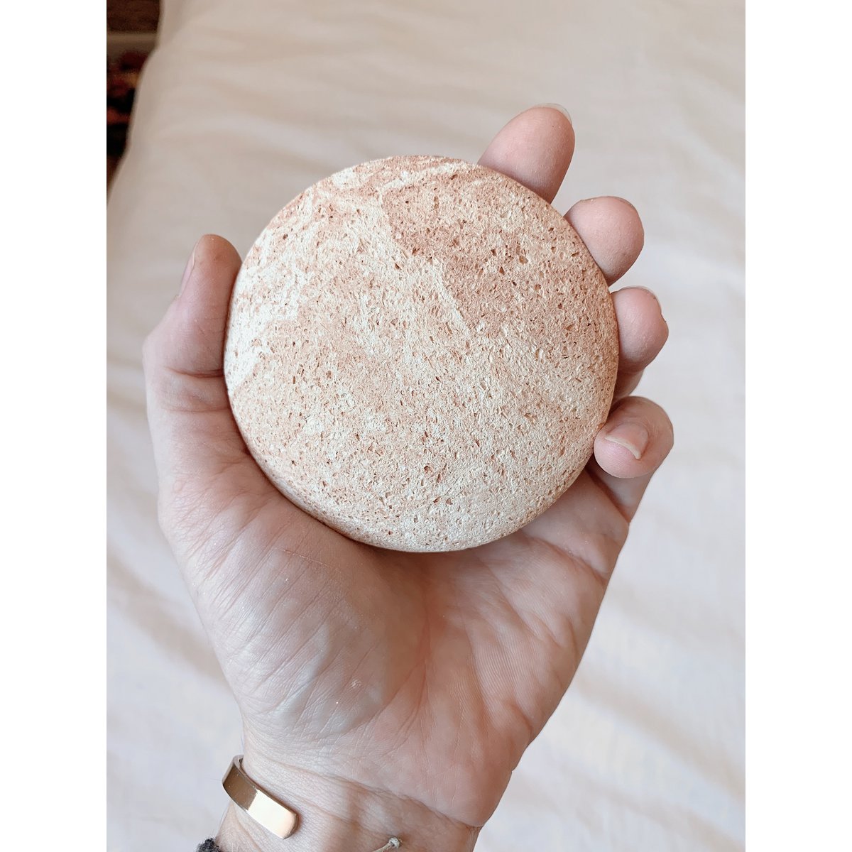 Exfoliating Pebble