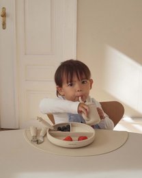 Silikone Sippy Cup - Oyster beige