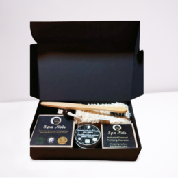 Retour au coffret cadeau noir - 1 pièce - fabriqué sur commande