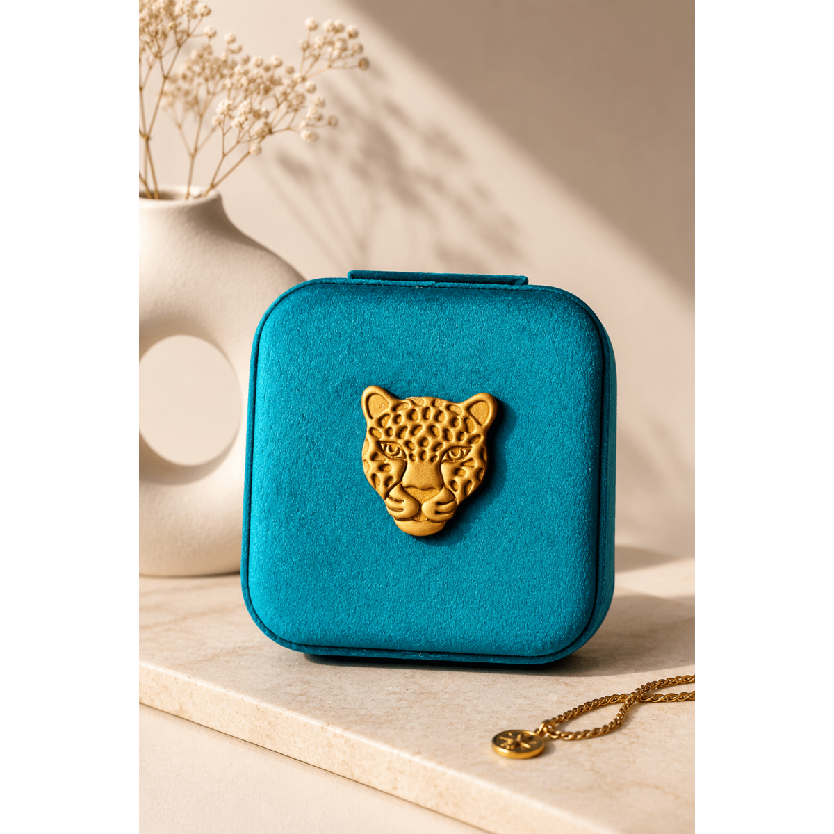 Joyero de viaje Emerald Panther