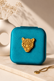 Joyero de viaje Emerald Panther