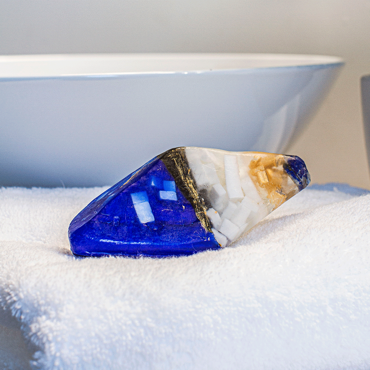 Lapis Lazuli Crystal Soap