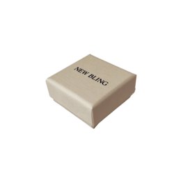 New Bling Gold 9NBG-0083 Bouton Acteurs d'Ent - Zirkonia - 4mm - Doré