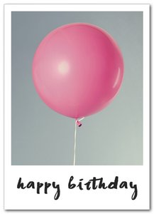 Postkarte "Alles Gute zum Geburtstag"