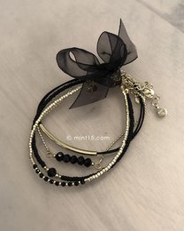 Armbåndssæt 'Black Chic'
