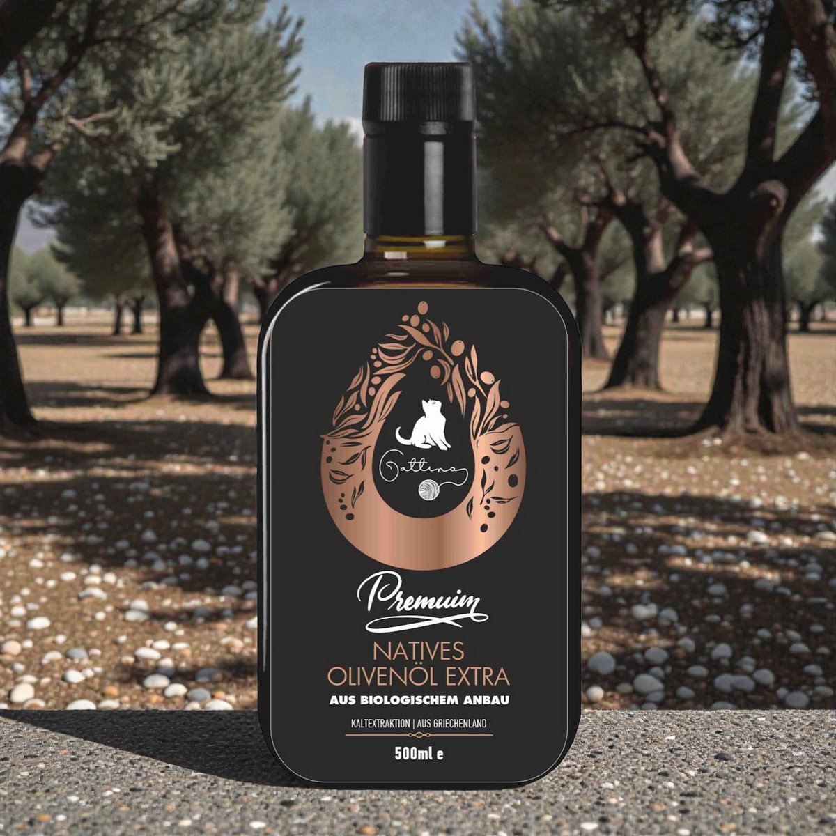 Extra virgin olive oil ORGANIC Premium Messara PDO 500ml