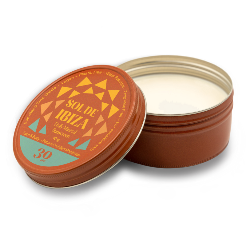 Latta viso e corpo senza plastica SPF30 100g - NUOVA FORMULA LISCIA MIGLIORATA