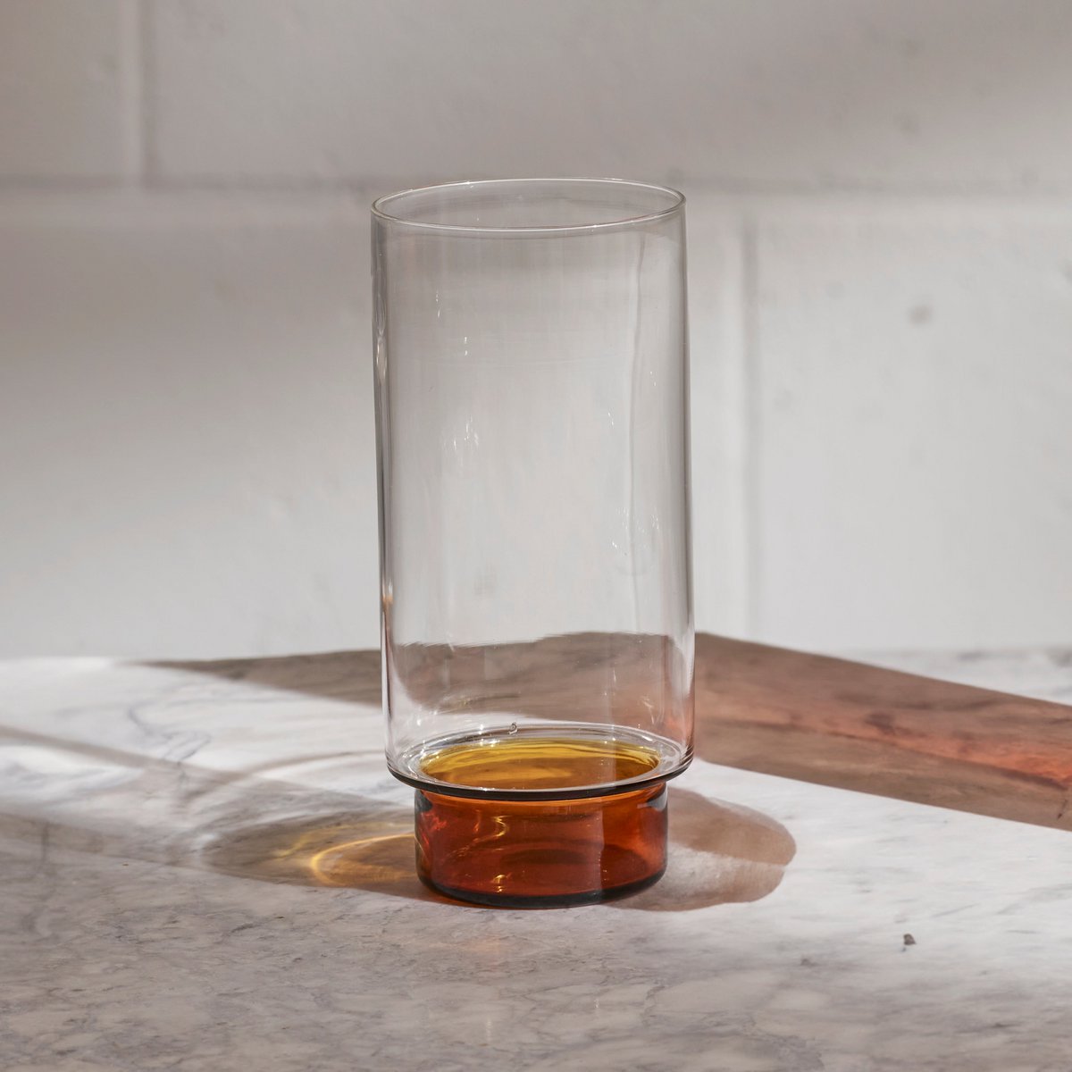 Clear + Dark Amber