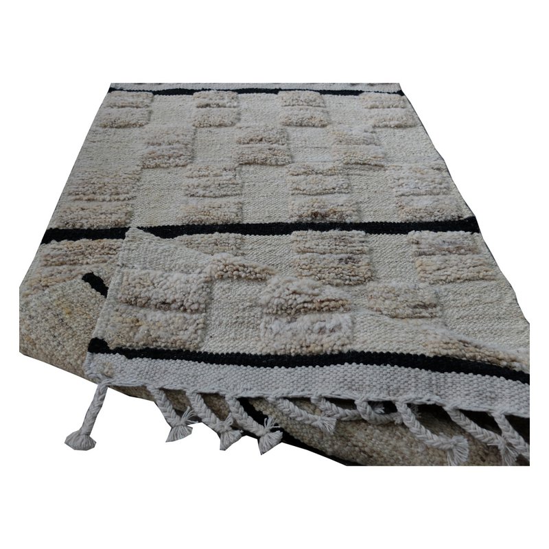 Alfombra Kilim Star Dust tejida a mano IKAT