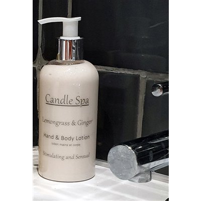 Candle Spa Hand & Body Lotion 250ml - Citroengras & Gember