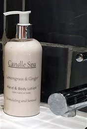Candle Spa Loción para Manos y Cuerpo 250ml - Lemongrass & Ginger