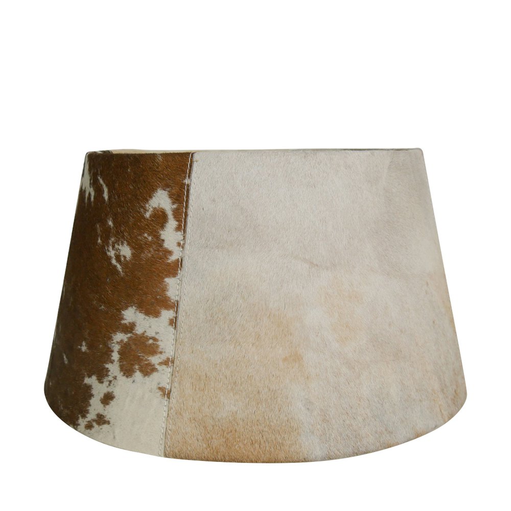 Lampshade cow brown/white 40cm