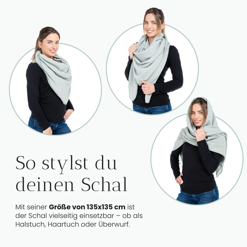 Neck towel from Musselin Mint