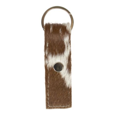 Schlüsselanhänger Mann braun 9cm
