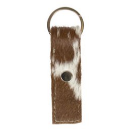 nøglering mand brun 9cm