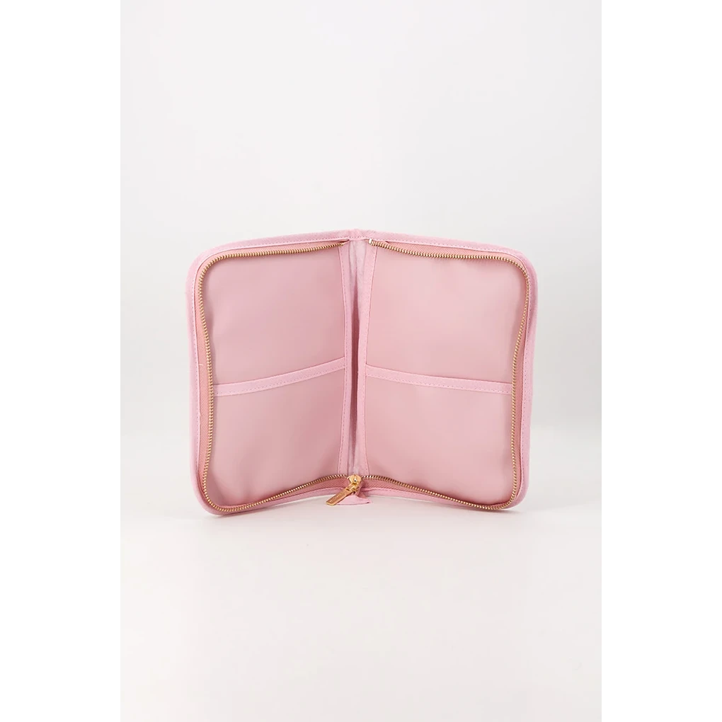 Pochette porte-documents unie pour bébé, bleue