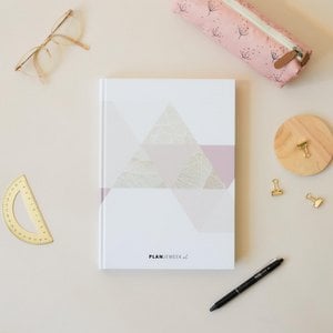 Prikkelarme jaarplanner Symmetrie - ongedateerd
