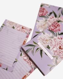 Lista delle cose da fare in lussuoso floreale lilla