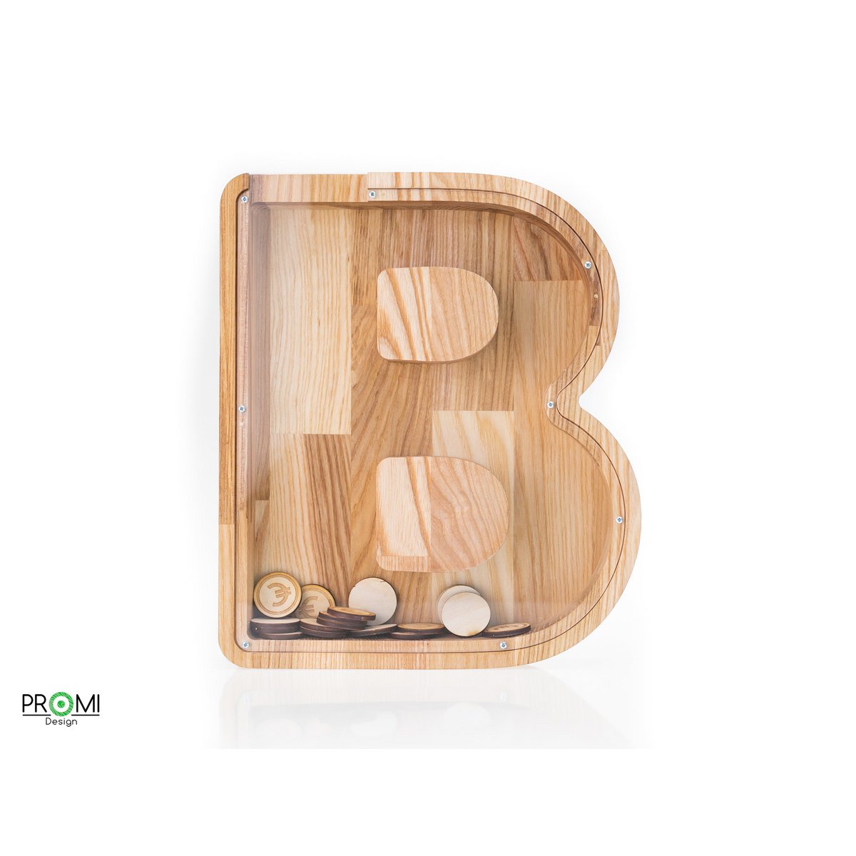 Große hölzerne Sparschwein, Brief Sparschwein, Brief Münzbox, Holz Brief Sparschwein, PiggyBank