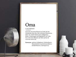 Definitie "oma" poster