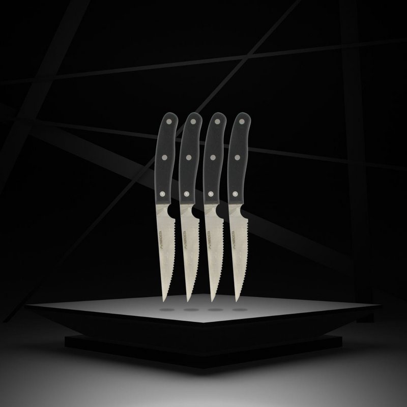 Set 4 coltelli bistecca 22 cm Nirosta Fit
