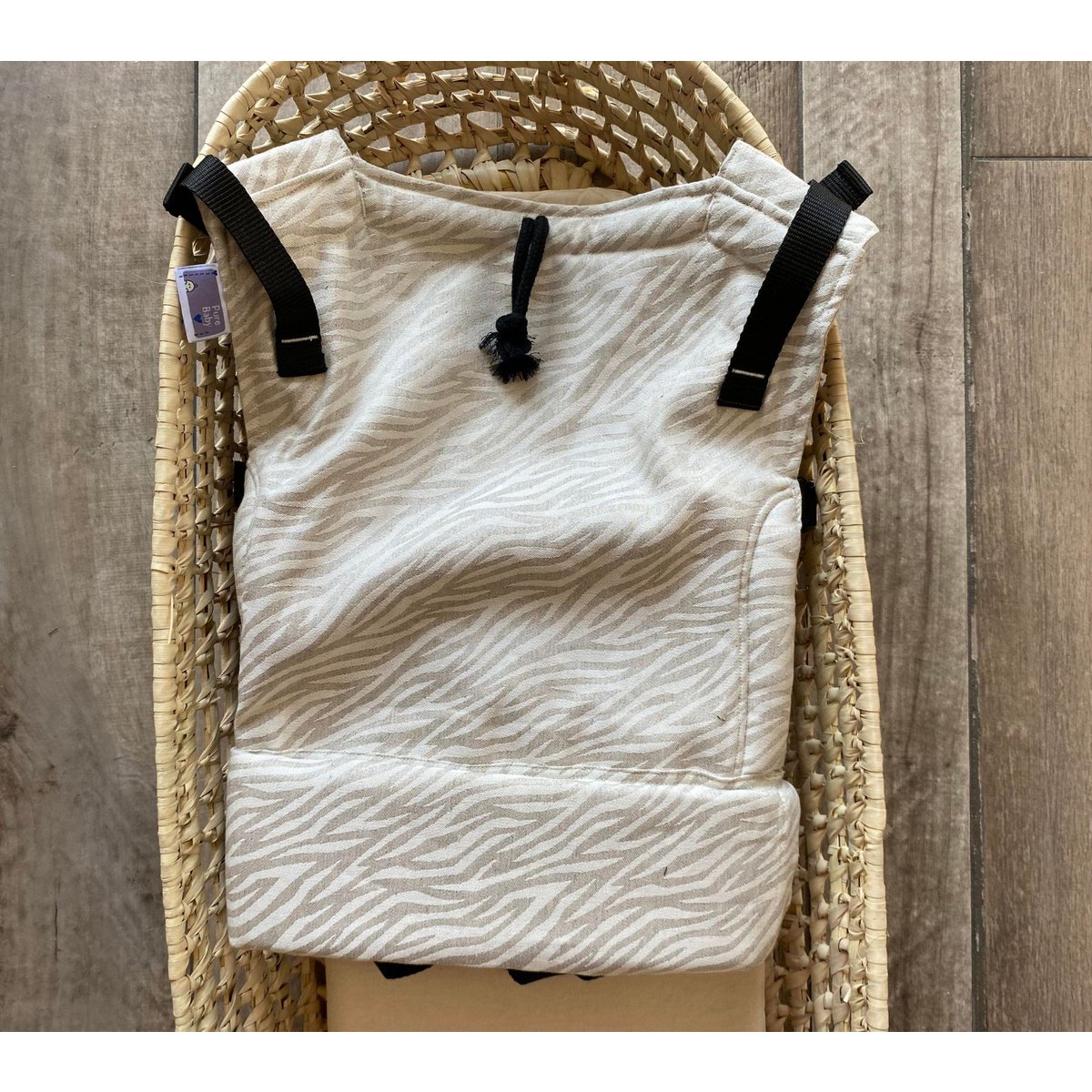 Cross & Go - 100% Natural zebra - linen/cotton