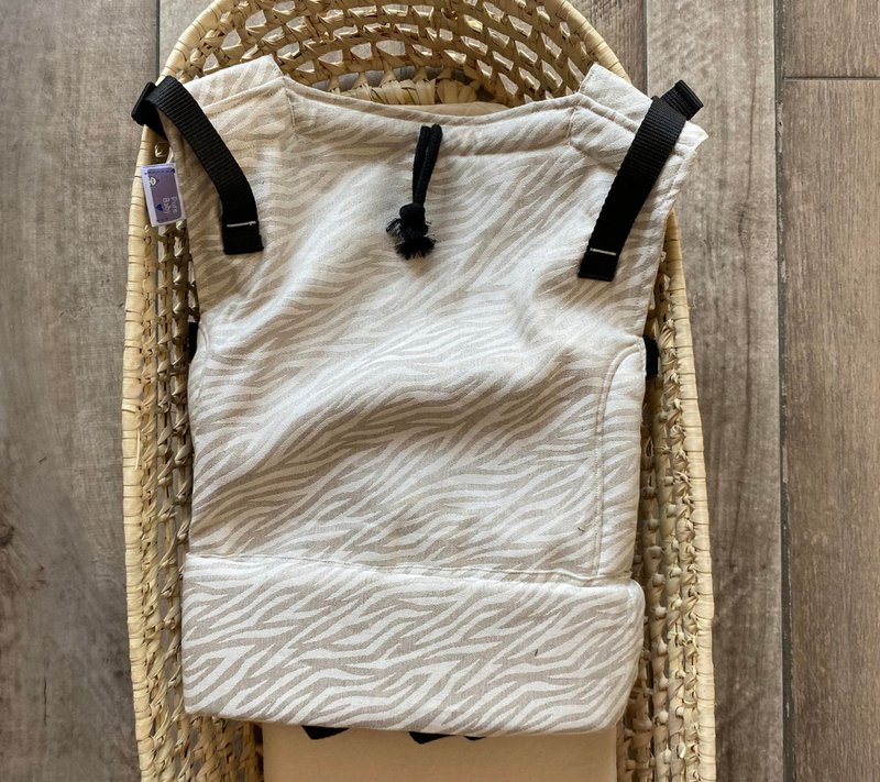 Cross & Go - 100% Natural zebra - linen/cotton