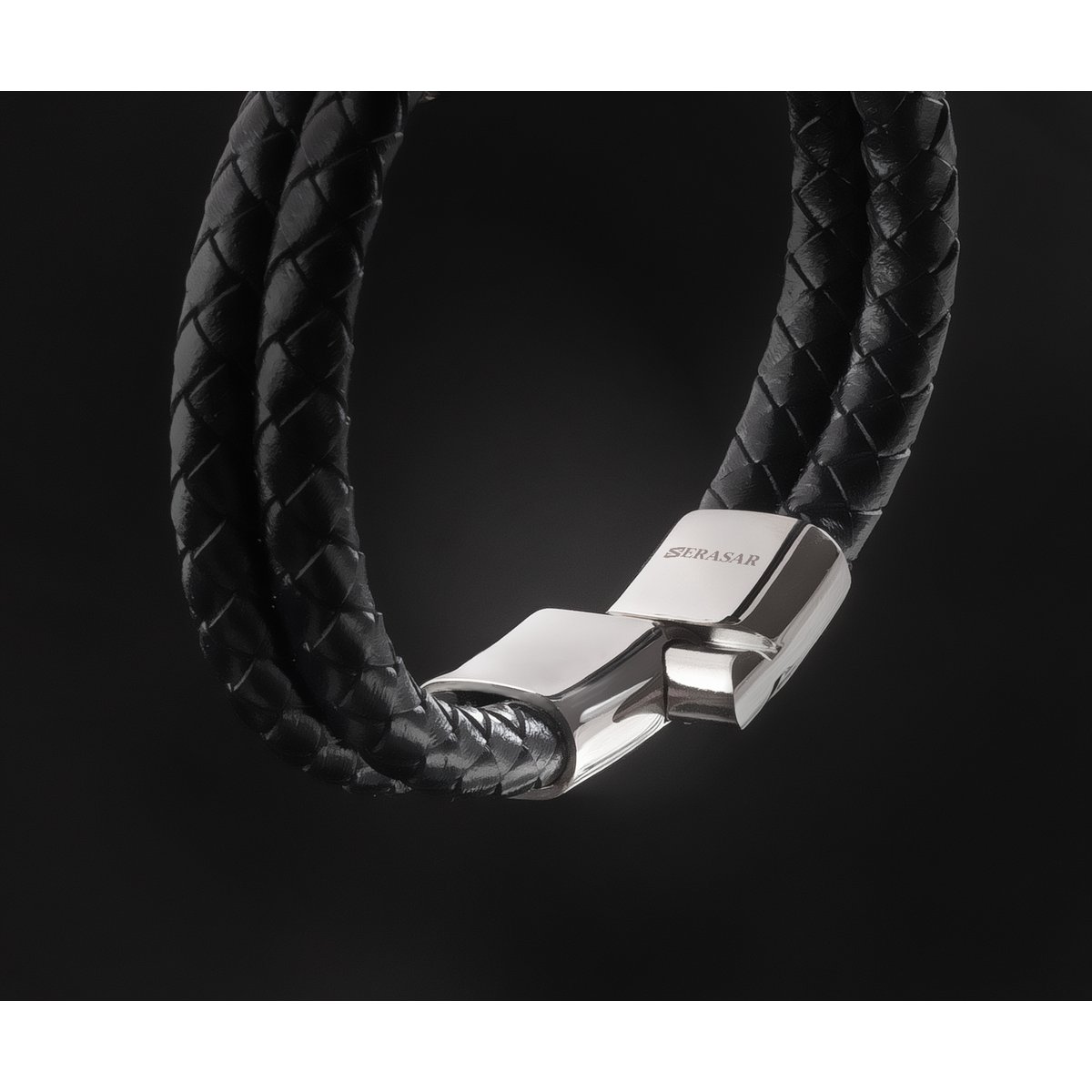 Leather bracelet "Double"
