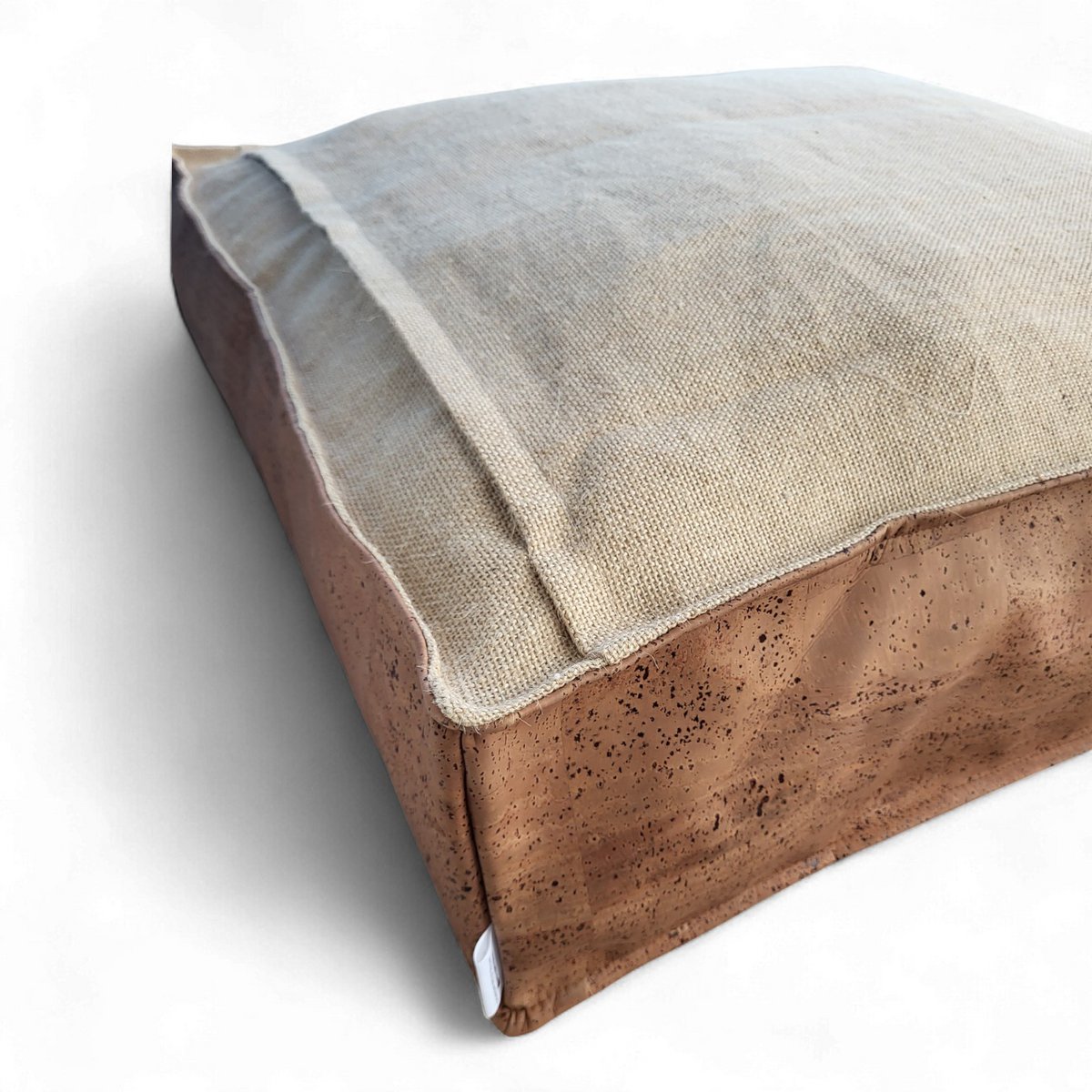 Natura Poufs & Bodensitz | Korkkollektion | Größe: 65x65x17