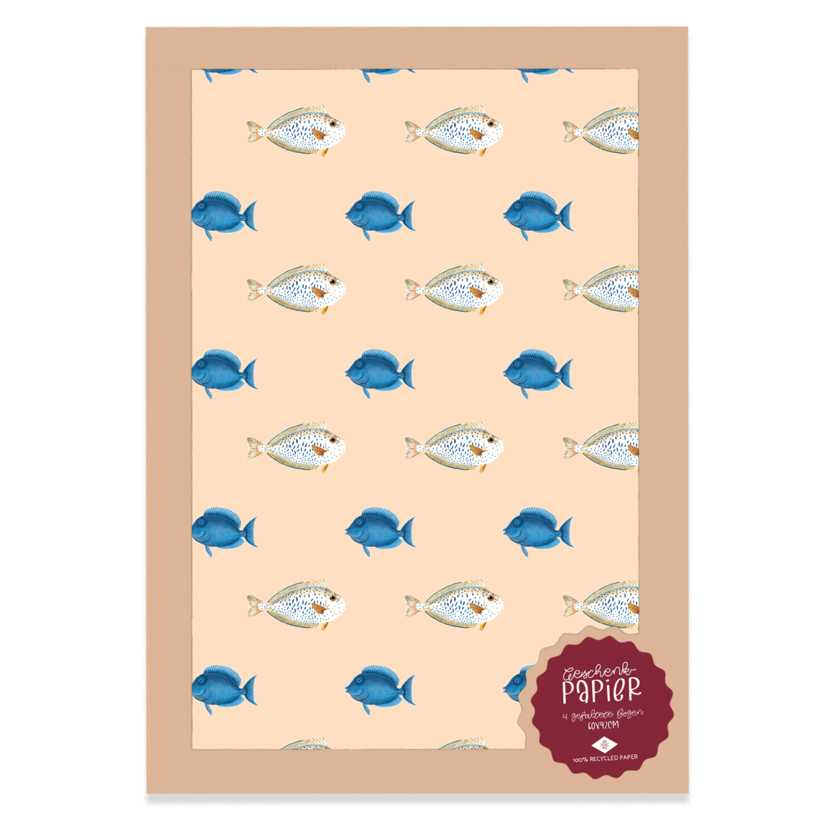 Geschenkpapier Fische