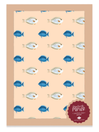 Geschenkpapier Fische