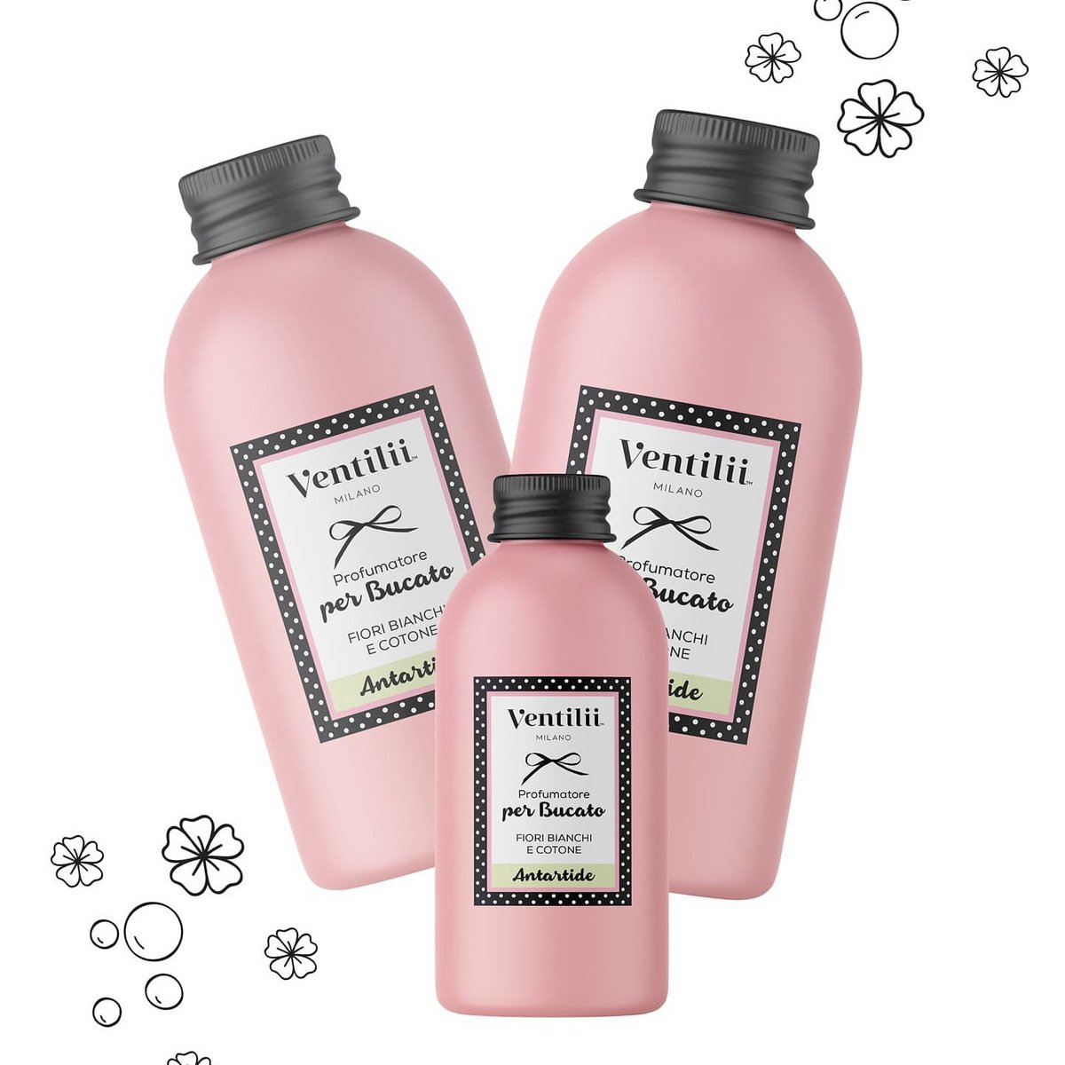 Waßenpaket mit 10 Flaschen 100 ml - Ventilii Milano