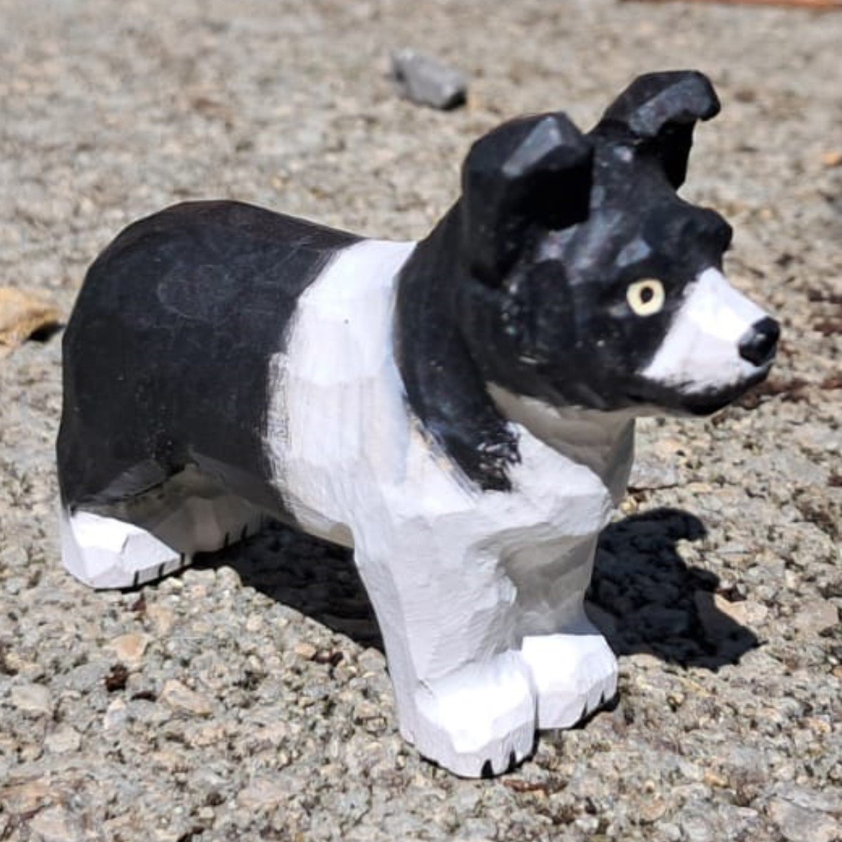 Wudimals® Collie-Hund aus Holz
