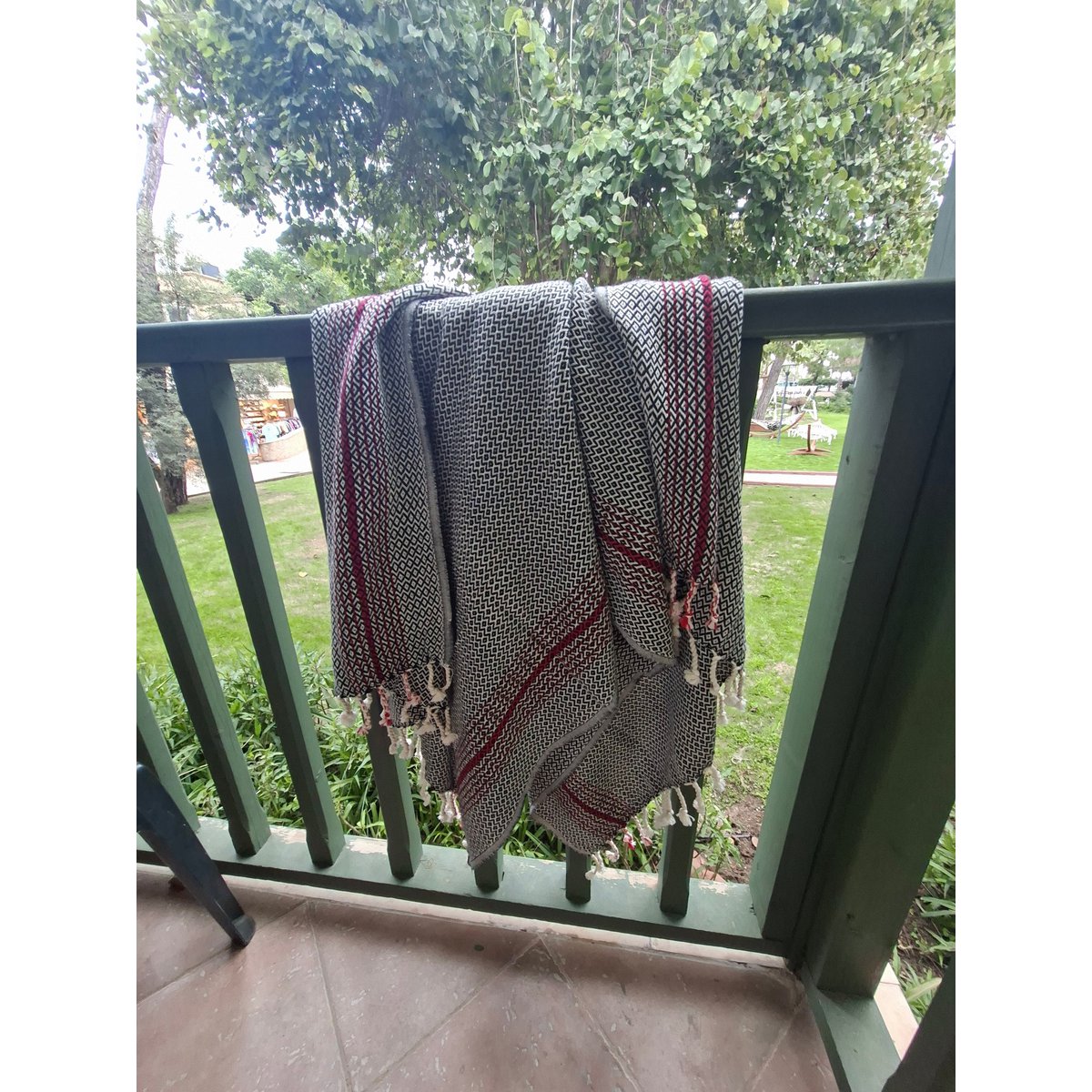 The All-Day Wrap · Diamond Weave