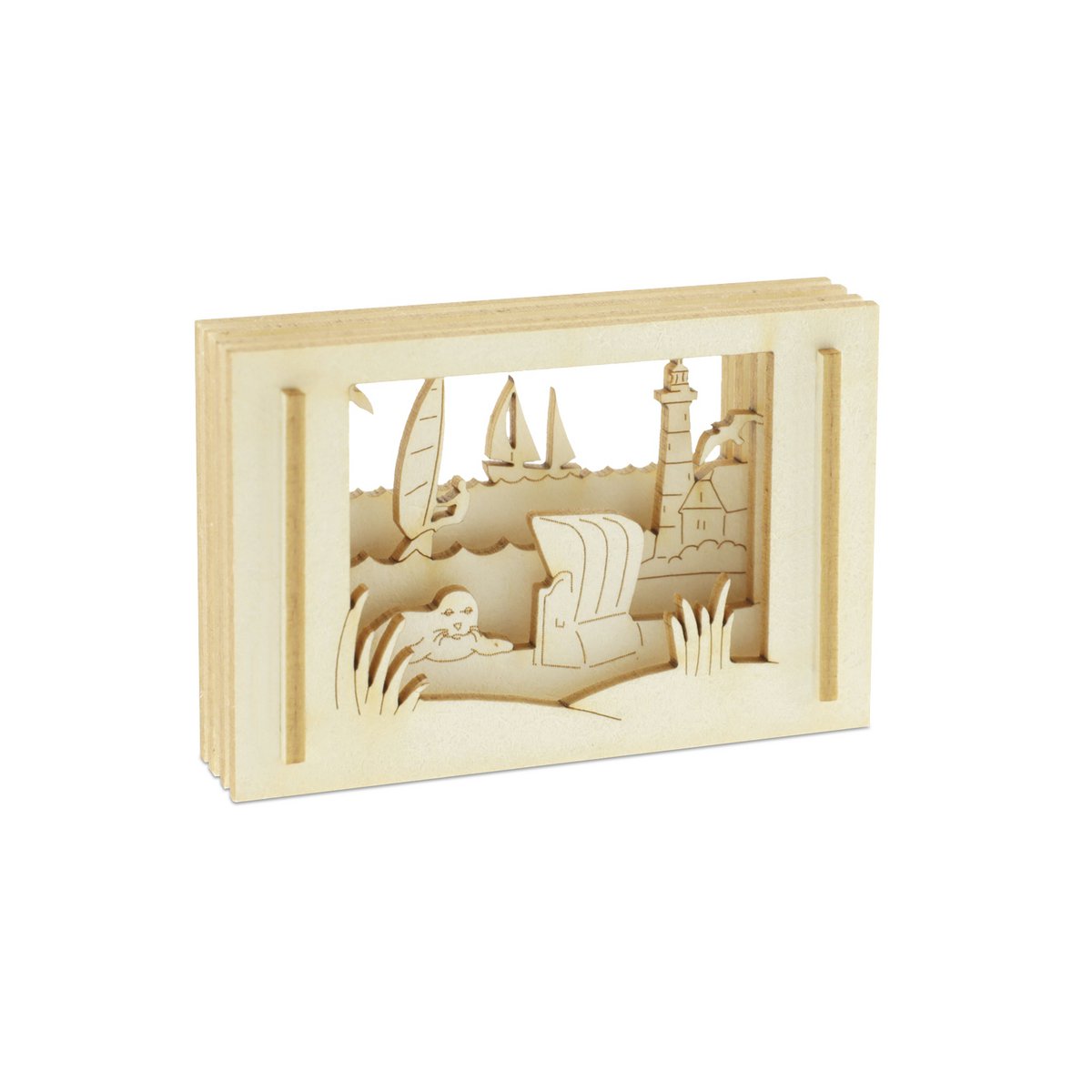 Strandwelt-Silhoubox S – Geschenkartikel
