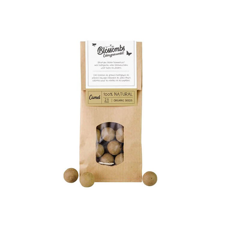 Kraft Bag 10 Pieces Seed Bomb