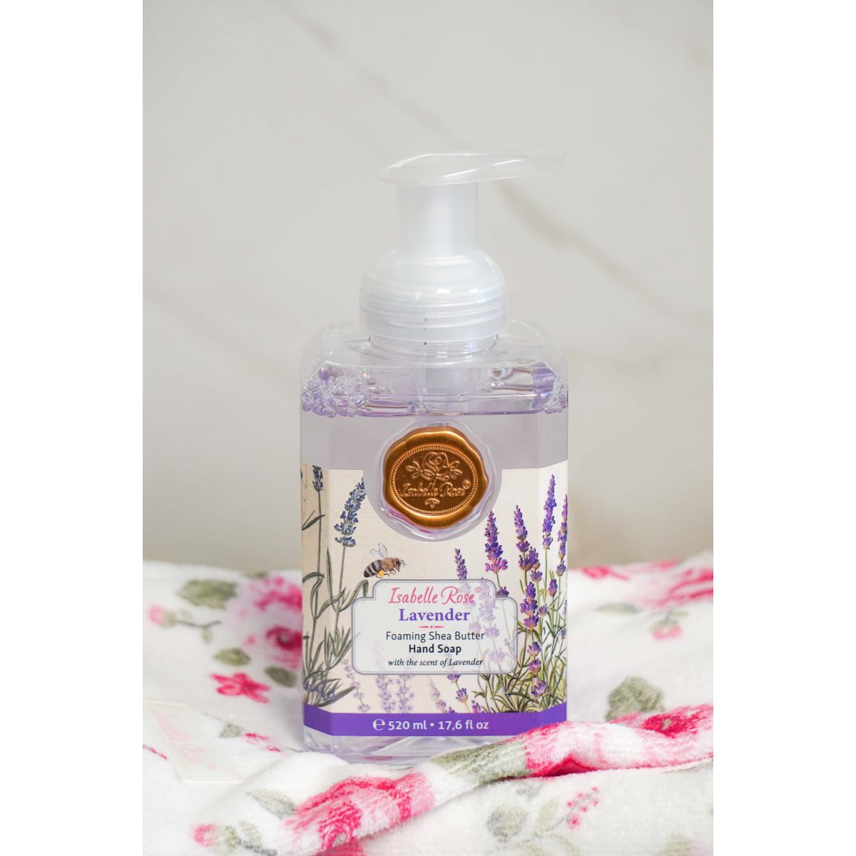 Schäumende Sheabutterseife Lavendel 520 ml Isabelle Rose