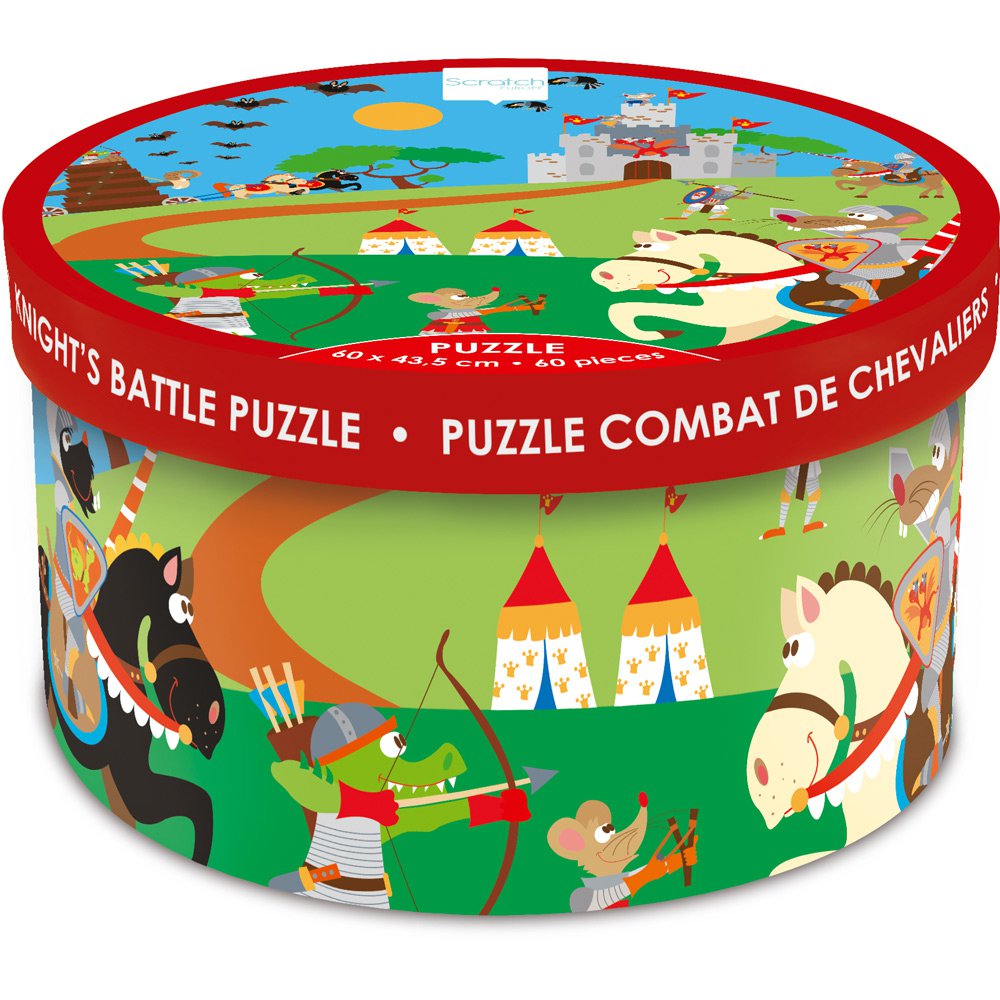 Puzzle - Bataille de chevalier